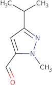 1-Methyl-3-(propan-2-yl)-1H-pyrazole-5-carbaldehyde