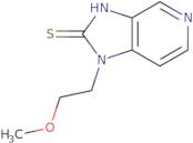 1-(2-Methoxyethyl)-3H-imidazo[4,5-c]pyridine-2-thione