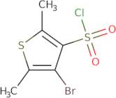 4-Bromo-2,5-dimethylthiophene-3-sulfonyl chloride