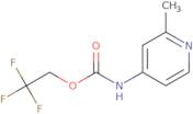 2,2,2-Trifluoroethyl N-(2-methylpyridin-4-yl)carbamate