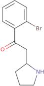 1-(2-Bromophenyl)-2-pyrrolidin-2-ylethanone