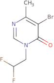 5-Bromo-3-(2,2-difluoroethyl)-6-methyl-3,4-dihydropyrimidin-4-one