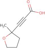 3-(2-Methyloxolan-2-yl)prop-2-ynoic acid