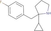 2-Cyclopropyl-2-[(4-fluorophenyl)methyl]pyrrolidine