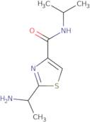 2-(1-Aminoethyl)-N-(propan-2-yl)-1,3-thiazole-4-carboxamide