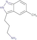 3-(5-Methyl-1H-indazol-3-yl)propan-1-amine