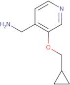 [3-(Cyclopropylmethoxy)pyridin-4-yl]methanamine