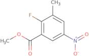 Methyl 2-fluoro-3-methyl-5-nitrobenzoate