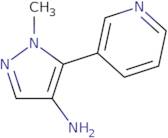 1-Methyl-5-pyridin-3-ylpyrazol-4-amine