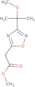 Methyl 2-(3-(2-methoxypropan-2-yl)-1,2,4-oxadiazol-5-yl)acetate