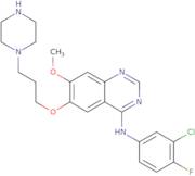N-(3-Chloro-4-fluorophenyl)-7-methoxy-6-(3-(piperazin-1-yl)propoxy)quinazolin-4-amine