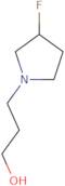 3-(3-Fluoropyrrolidin-1-yl)propan-1-ol