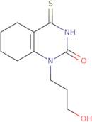 1-(3-Hydroxypropyl)-4-sulfanylidene-1,2,3,4,5,6,7,8-octahydroquinazolin-2-one