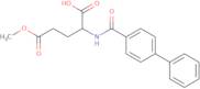 (S)-4-(Methoxycarbonyl)-2-(4-biphenylcarboxylic amido)butanoic acid