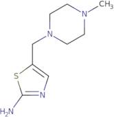5-[(4-Methylpiperazin-1-yl)methyl]-1,3-thiazol-2-amine
