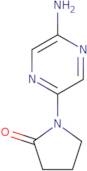 1-(5-Amino-2-pyrazinyl)-2-pyrrolidinone