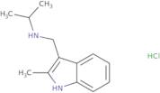 N-[(2-Methyl-1H-indol-3-yl)methyl]propan-2-amine hydrochloride
