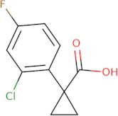 1-(2-Chloro-4-fluorophenyl)cyclopropane-1-carboxylic acid