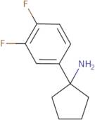 1-(3,4-Difluorophenyl)cyclopentan-1-amine