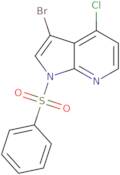 3-bromo-4-chloro-1-(phenylsulfonyl)-1h-pyrrolo[2,3-b]pyridine
