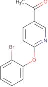 1-[6-(2-bromophenoxy)pyridin-3-yl]ethan-1-one