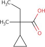 2-Cyclopropyl-2-methylbutanoic acid