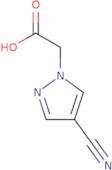 2-(4-Cyano-1H-pyrazol-1-yl)acetic acid