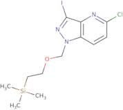 5-Chloro-3-iodo-1-{[2-(trimethylsilyl)ethoxy]methyl}-1H-pyrazolo[4,3-b]pyridine