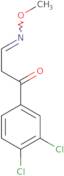 (3E)-1-(3,4-Dichlorophenyl)-3-(methoxyimino)propan-1-one