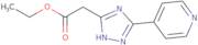 Ethyl 2-[3-(4-pyridinyl)-1H-1,2,4-triazol-5-yl]acetate