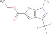 Ethyl 1-methyl-3-(trifluoromethyl)-1H-thieno[2,3-c]pyrazole-5-carboxylate