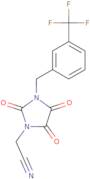 2-{2,4,5-Trioxo-3-[3-(trifluoromethyl)benzyl]-1-imidazolidinyl}acetonitrile