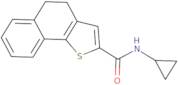 N-Cyclopropyl-4H,5H-naphtho[1,2-b]thiophene-2-carboxamide