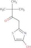 1-(4-Hydroxy-1,3-thiazol-2-yl)-3,3-dimethylbutan-2-one