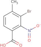 3-Bromo-4-methyl-2-nitrobenzoic acid