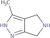 3-Methyl-1,4,5,6-tetrahydropyrrolo[3,4-c]pyrazole