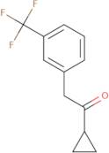 1-Cyclopropyl-2-[3-(trifluoromethyl)phenyl]ethan-1-one