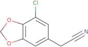 2-(7-Chloro-1,3-dioxaindan-5-yl)acetonitrile