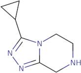 3-Cyclopropyl-5,6,7,8-tetrahydro-[1,2,4]triazolo[4,3-a]pyrazine