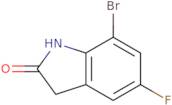 7-bromo-5-fluoro-2,3-dihydro-1h-indol-2-one