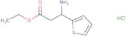 Ethyl 3-amino-3-(2-thienyl)propanoate hydrochloride