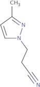 3-(3-Methyl-1H-pyrazol-1-yl)propanenitrile