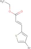 ethyl (2E)-3-(4-bromothiophen-2-yl)prop-2-enoate