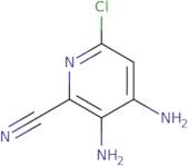3,4-Diamino-6-chloropyridine-2-carbonitrile