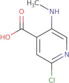 2-Chloro-5-(methylamino)pyridine-4-carboxylic acid