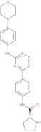 (2S)-N-[4-[2-[[4-(4-Morpholinyl)phenyl]amino]-4-pyrimidinyl]phenyl]-2-pyrrolidinecarboxamide