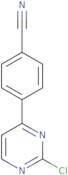 4-(2-Chloropyrimidin-4-yl)benzonitrile