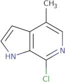 7-Chloro-4-methyl-1H-pyrrolo[2,3-c]pyridine