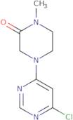 4-(6-Chloropyrimidin-4-yl)-1-methylpiperazin-2-one