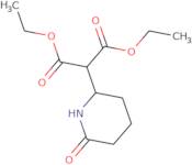 1,3-Diethyl 2-(6-oxopiperidin-2-yl)propanedioate